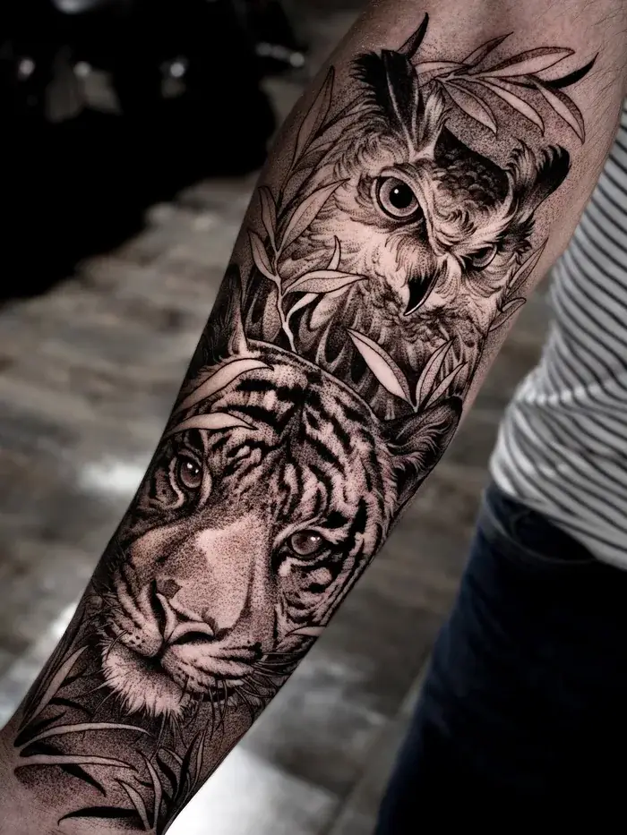 Tatouage réalisé au studio.