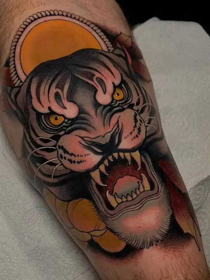 Tatouage réalisé au studio.